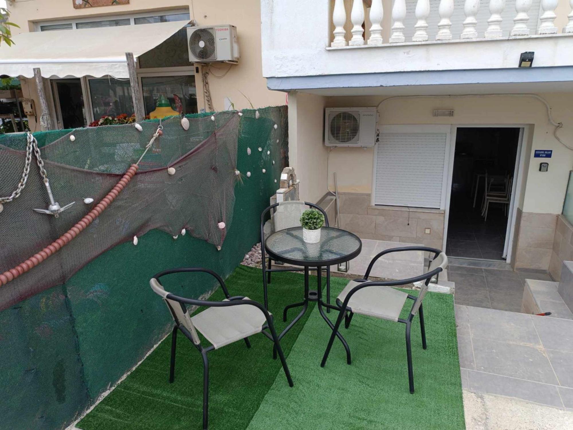 Stathoris Deluxe Apartment Néa Péramos Exterior foto